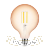 LED Filament Amber Globe G125 4W E14 320° 1800K (300 lumen) dimm.