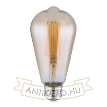 LED Izzó Filament ST64 7W E27 360° 2700K (720 lumen)