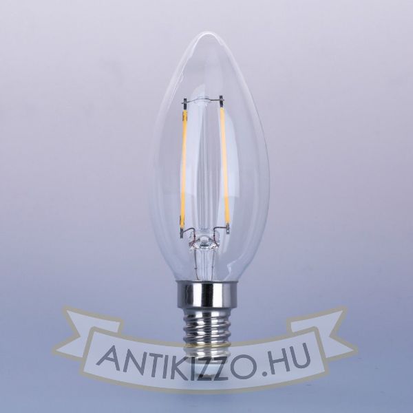 LED filament dekor izzó - C35 - 4 watt