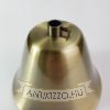 Antik bronz függeszték tárcsa merev rudazatokhoz is kompatibilis