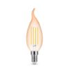 LED Filament Amber Gyertya FL C35 4W E14 320° 1800K (300 lumen) dimm.