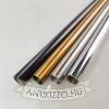 Dekor fémcső két végén M10×1 belső menettel – 300 mm