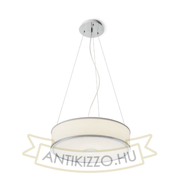 CASSABLANCA LED 40  függő lámpa  króm/üveg 230V LED 35W  3000K