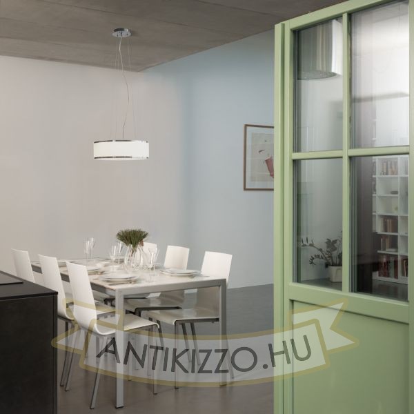 CASSABLANCA LED 40  függő lámpa  króm/üveg 230V LED 35W  3000K