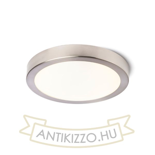 BARRY LED mennyezeti lámpa  matt nikkel 230V LED 12W IP44  3000K