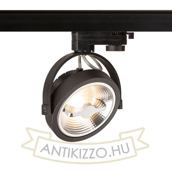KELLY LED három áramkörös sínre fekete  230V LED 12W 24°  3000K