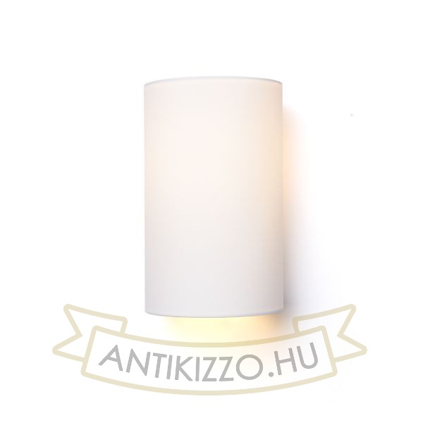 RON W 15/25 fali lámpa Polycotton fekete/fehér PVC 230V LED E27 15W