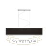 LOPE 120/22 lámpabúra Polycotton fekete/fehér PVC max. 23W