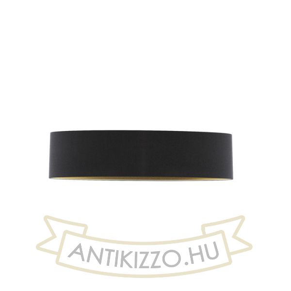CASUAL 90/22 lámpabúra  Polycotton fekete/fehér PVC  max. 23W