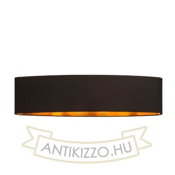 CASUAL 90/22 lámpabúra  Polycotton fekete/fehér PVC  max. 23W