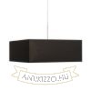 TEMPO 50/19 lámpabúra Polycotton fekete/fehér PVC max. 23W