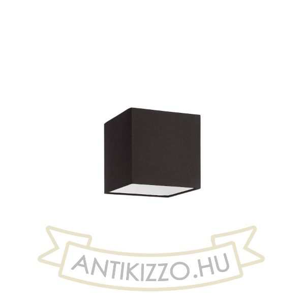 TEMPO 15/15 lámpabúra Polycotton fekete/fehér PVC max. 28W