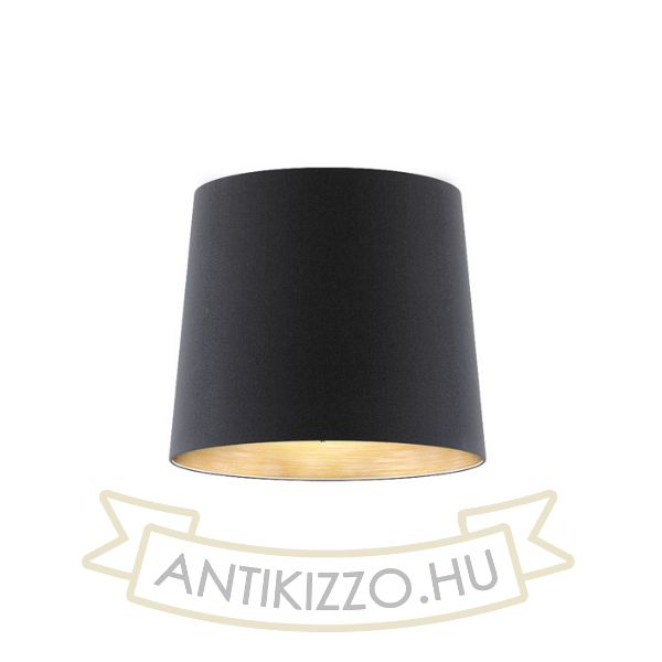 CONNY 35/30 állólámpa búra Polycotton fekete/fehér PVC max. 23W