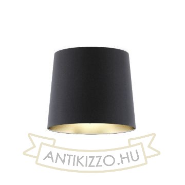 CONNY 35/30 állólámpa búra Polycotton fekete/fehér PVC max. 23W