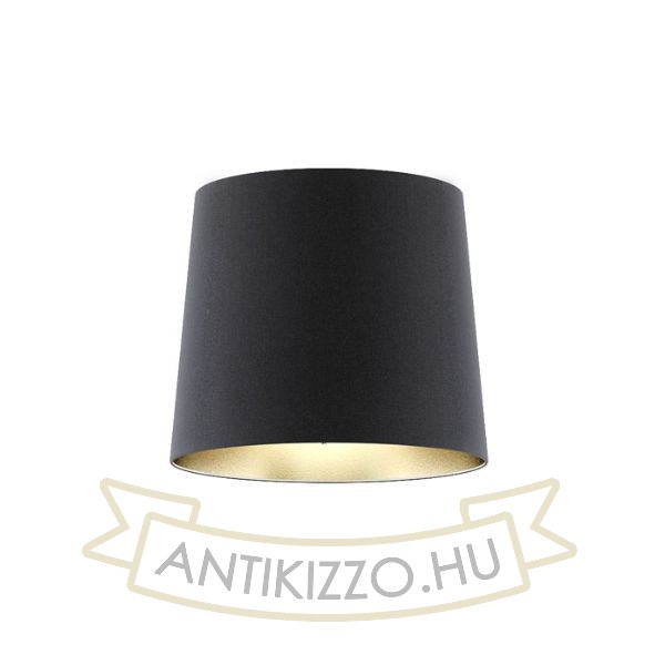 CONNY 35/30 állólámpa búra Polycotton fekete/fehér PVC max. 23W