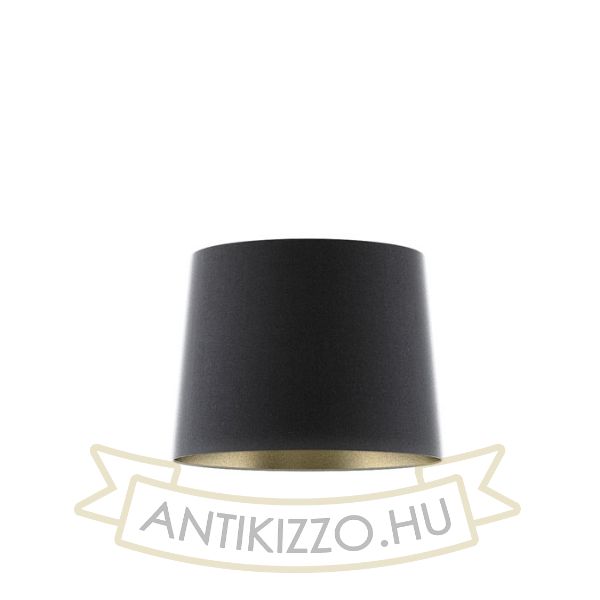 ASPRO 40/30 lámpabúra Polycotton fekete/fehér PVC max. 23W