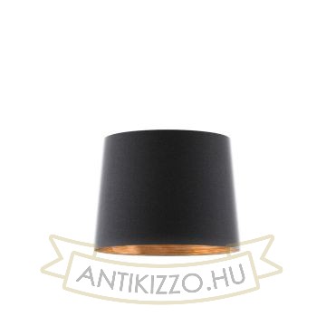 ASPRO 40/30 lámpabúra Polycotton fekete/fehér PVC max. 23W