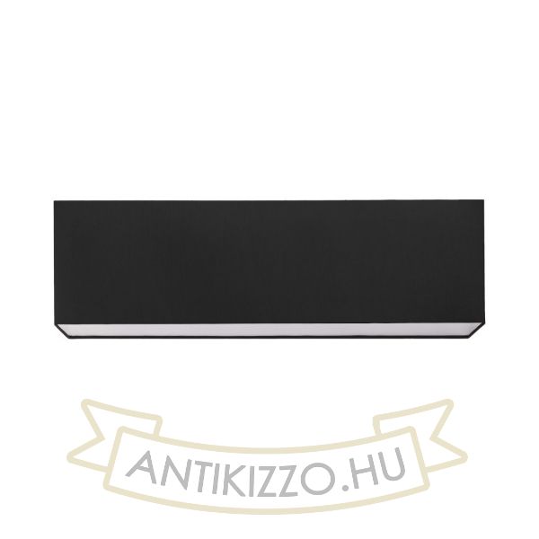 LOPE 80/23 lámpabúra  Polycotton fekete/fehér PVC  max. 23W