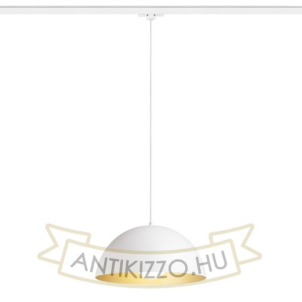 GLADYS 40 három áramkörös sínre fekete/fehér 230V LED E27 15W