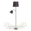 PAMPA állólámpa talapzat fekete 230V LED E27 11+7W