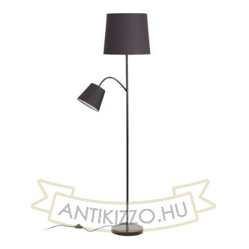 PAMPA állólámpa talapzat fekete 230V LED E27 11+7W