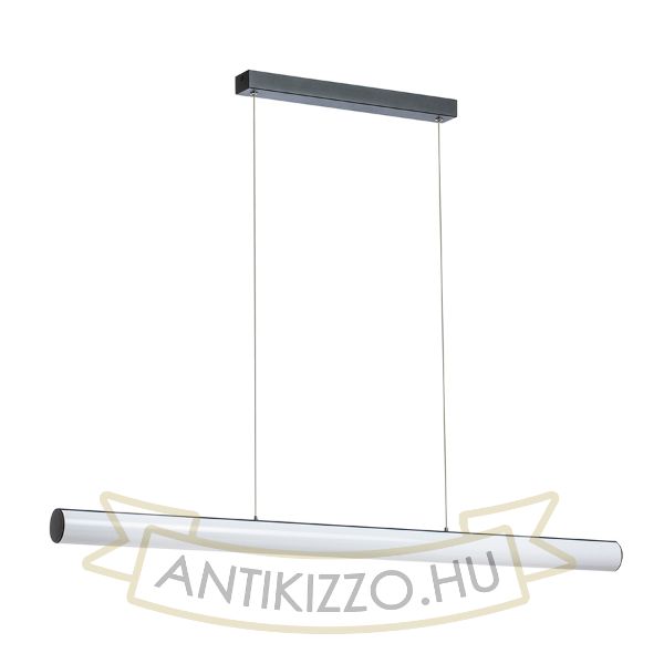 RIVIER LED I függő lámpa  fekete/tej akril 230V LED 24W  3000K