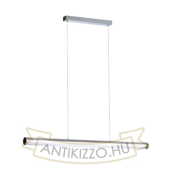 RIVIER LED I függő lámpa króm/tiszta akril 230V LED 24W 3000K