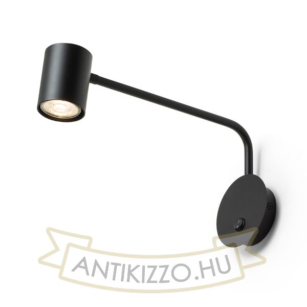FILIP karos fekete  230V LED GU10 5W