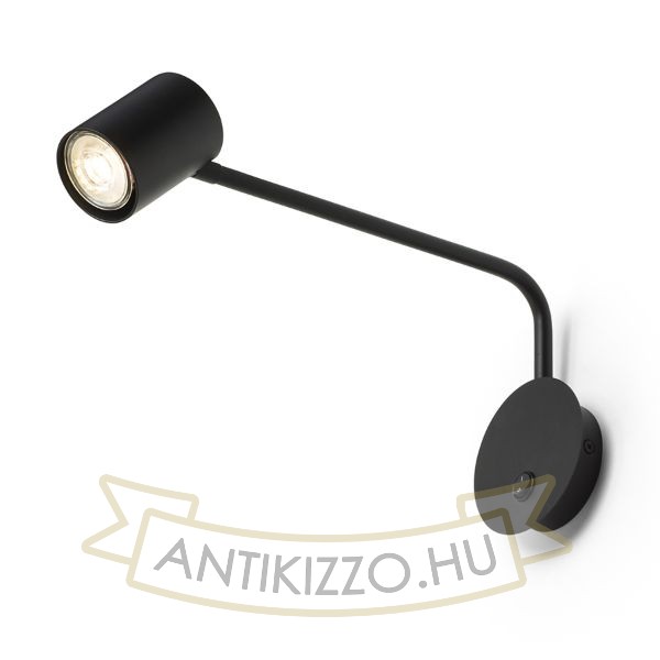 FILIP karos fekete  230V LED GU10 5W
