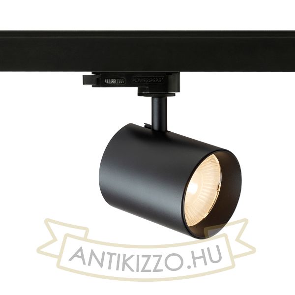 IRIS 7 három áramkörös sínre fekete  230V LED 10W 24°  3000K