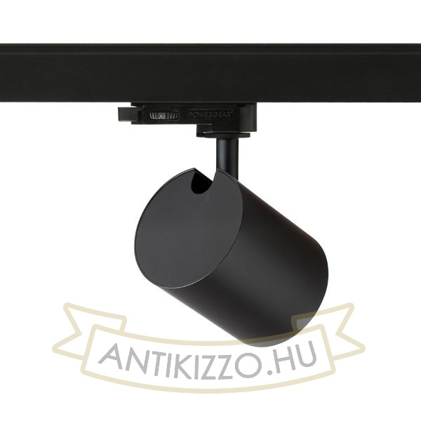 IRIS 7 három áramkörös sínre fekete  230V LED 10W 24°  3000K