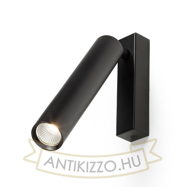 DARRIN I felületre szerelhető fekete  230V LED 6W 24°  3000K