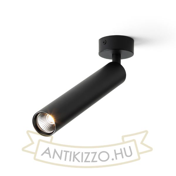 DARRIN R felületre szerelhető fekete  230V LED 6W 24°  3000K