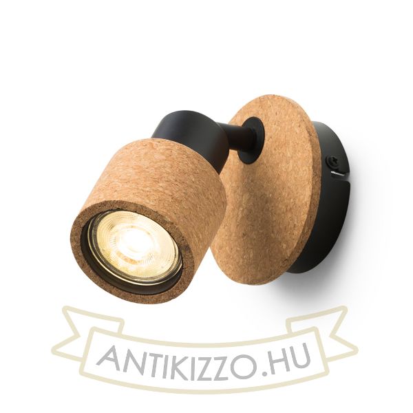 ASTRA fali lámpa  parafa/fekete 230V LED GU10 4.5W