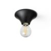 BOY mennyezeti lámpa fekete műanyag 230V LED E27 11W IP44