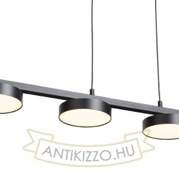 ARETHA IV függőlámpa fekete  230V LED 4x12W  3000K