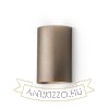 CAPRI R fali lámpa  csiszolt bronz 230V LED GU10 2x9W