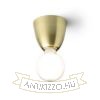 REACH mennyezeti lámpa szálcsiszolt sárgaréz 230V LED E27 11W