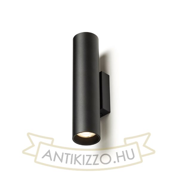 LUKE fali lámpa fekete  230V LED GU10 2x7W