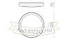 SONO 30 felületre szerelhető fekete műanyag 230V LED 30W IP65 3000K 4000K 6000K