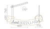 ROD DIMM asztali lámpa fekete  230V LED 5.5W  3000K 4000K 6500K