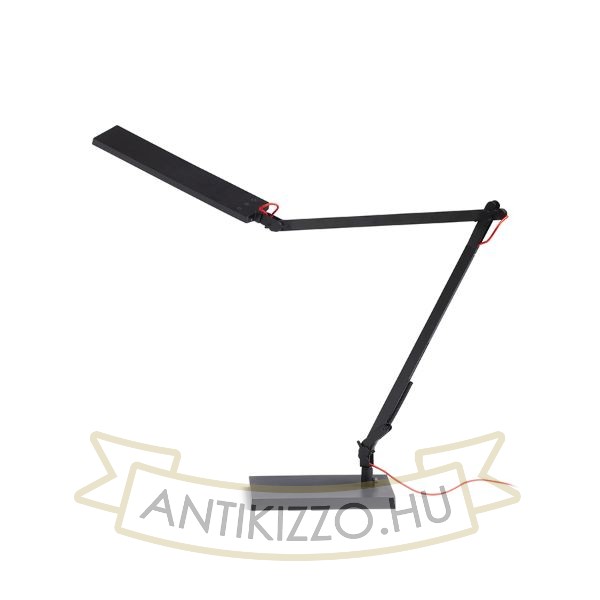 NORMA DIMM asztali lámpa fekete/piros 230V LED 10W 100° 3000K 4000K 6500K