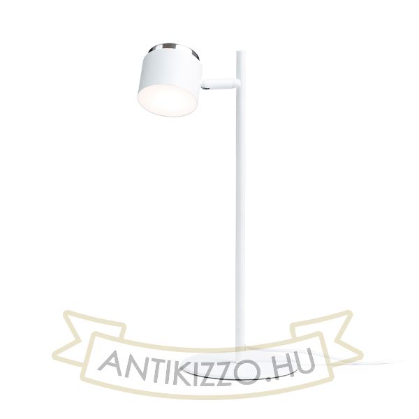 NOVA asztali lámpa fehér króm/tej akril 230V LED 4.2W 3000K