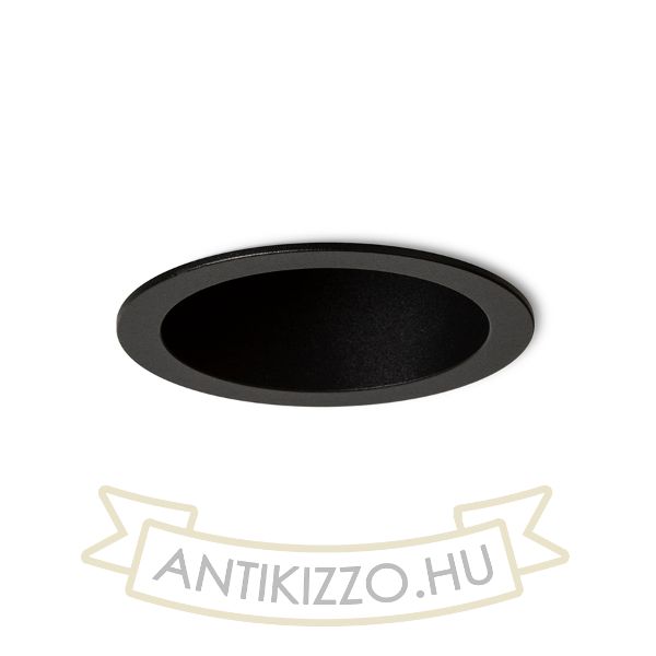 ORCO süllyesztett lámpa fekete 230V LED GU10 9W