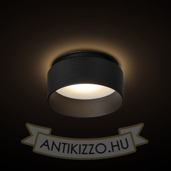 TORD süllyesztett lámpa fekete 230V LED GU10 9W