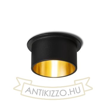 ORTA süllyesztett lámpa fekete/aranysárga 230V LED GU10 9W