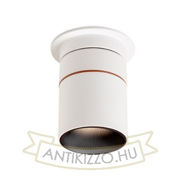 AUGUSTA süllyesztett lámpa fehér/fekete  230V LED 12W 36°  3000K