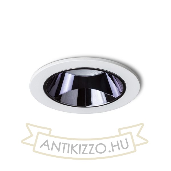 ANSEL süllyesztett lámpa fehér fekete króm 230V LED 12W 60°  3000K