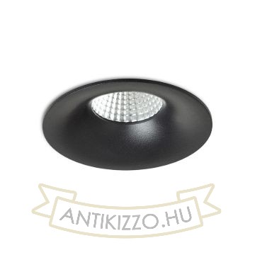 FLEUR IP54 DIMM süllyesztett lámpa fekete 230V LED 15W 60° IP54 3000K