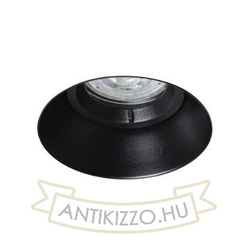 IPSO R IP65 süllyesztett lámpa fekete 230V LED GU10 9W IP65